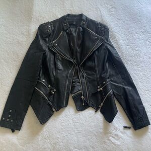 Shalang Moto Leather Jacket
